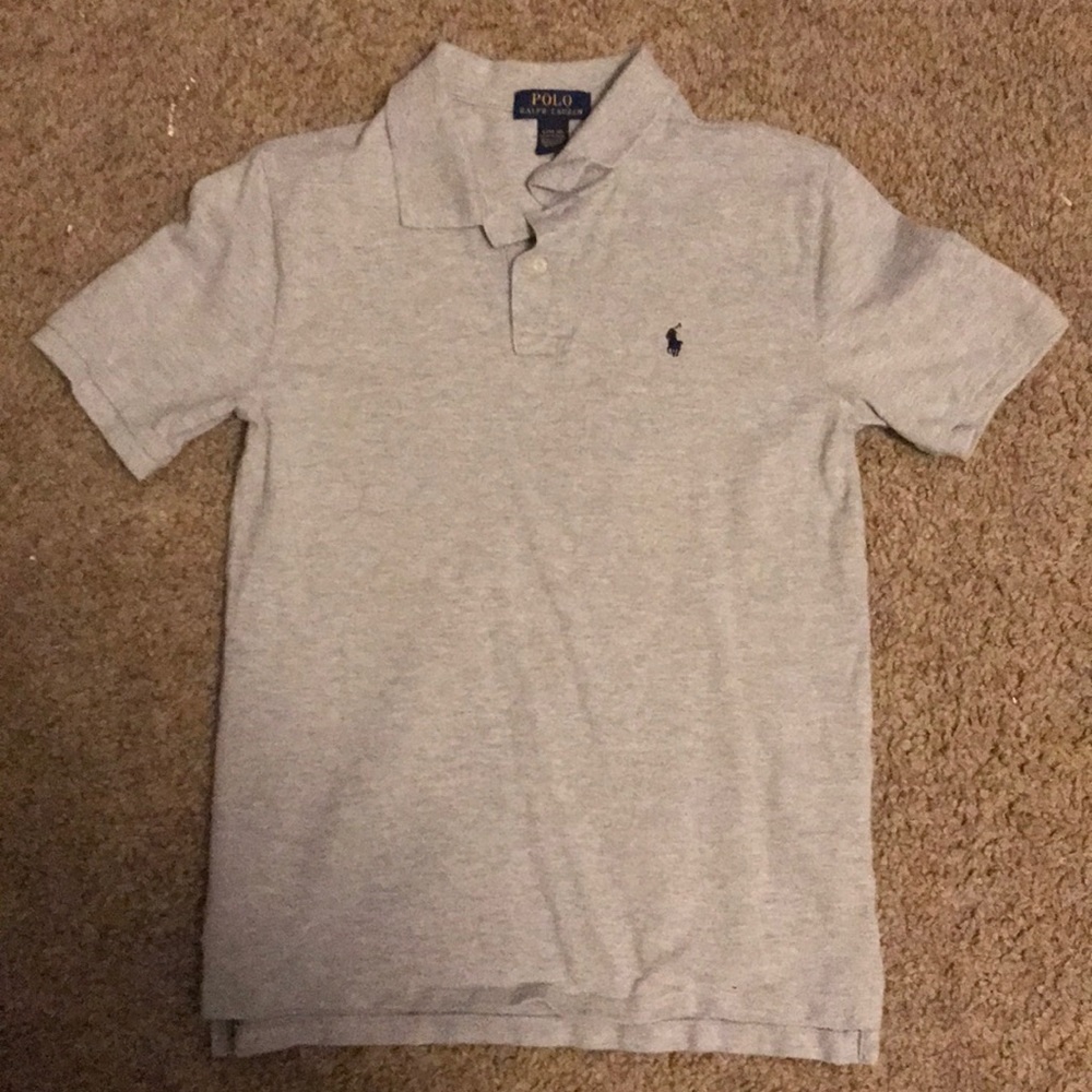 Polo Ralph Lauren heather grey polo